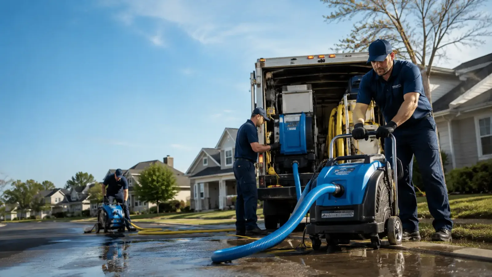 Flood Damage Cleanup in Pierpont, OH